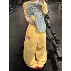 批发街舞弯刀工装裤女秋冬季新款宽松垂感阔腿嘻哈别致休闲<b class='q'>运动</b>裤