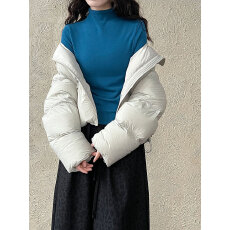 批发韩系半高领内里磨毛保暖打底衫女秋冬微弹修身<b class='q'>百搭</b>上衣