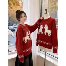 批发百搭精致韩系设计感显瘦2025年秋冬新款上衣长袖<b class='q'>针织衫</b>女毛衣