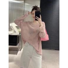 批发<b class='q'>毛衣</b>女2026新款春夏纯色圆领针织镂空高级感显瘦百搭套头上衣