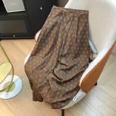 批发实拍 轻薄印花亚麻<b class='q'>阔腿裤</b>女夏季新款高腰<b class='q'>宽松</b>显瘦百搭休闲<b class='q'>裤</b>