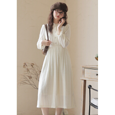 批发不低于105【实拍】秋冬温柔风收腰显瘦保暖打底<b class='q'>连衣裙</b>