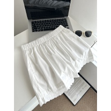 批发<b class='q'>蕾丝</b>花边白色<b class='q'>短裤</b>女2026春夏高腰宽松居家外穿a字阔腿休闲裤