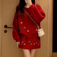 批发温柔风针织短裙套装女春秋冬<b class='q'>甜美</b>穿搭一整套毛衣半身裙两件套显瘦