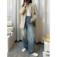 批发2025春秋新款<b class='q'>小西装</b>外套女学生韩版潮流外套高级感显瘦修身西服潮