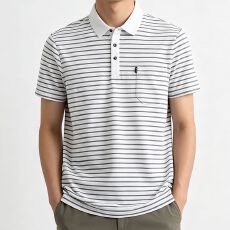 批发创垚<b class='q'>男</b>装 新款夏季<b class='q'>男</b>士<b class='q'>POLO</b><b class='q'>衫</b>短袖条纹外贸平台爆款