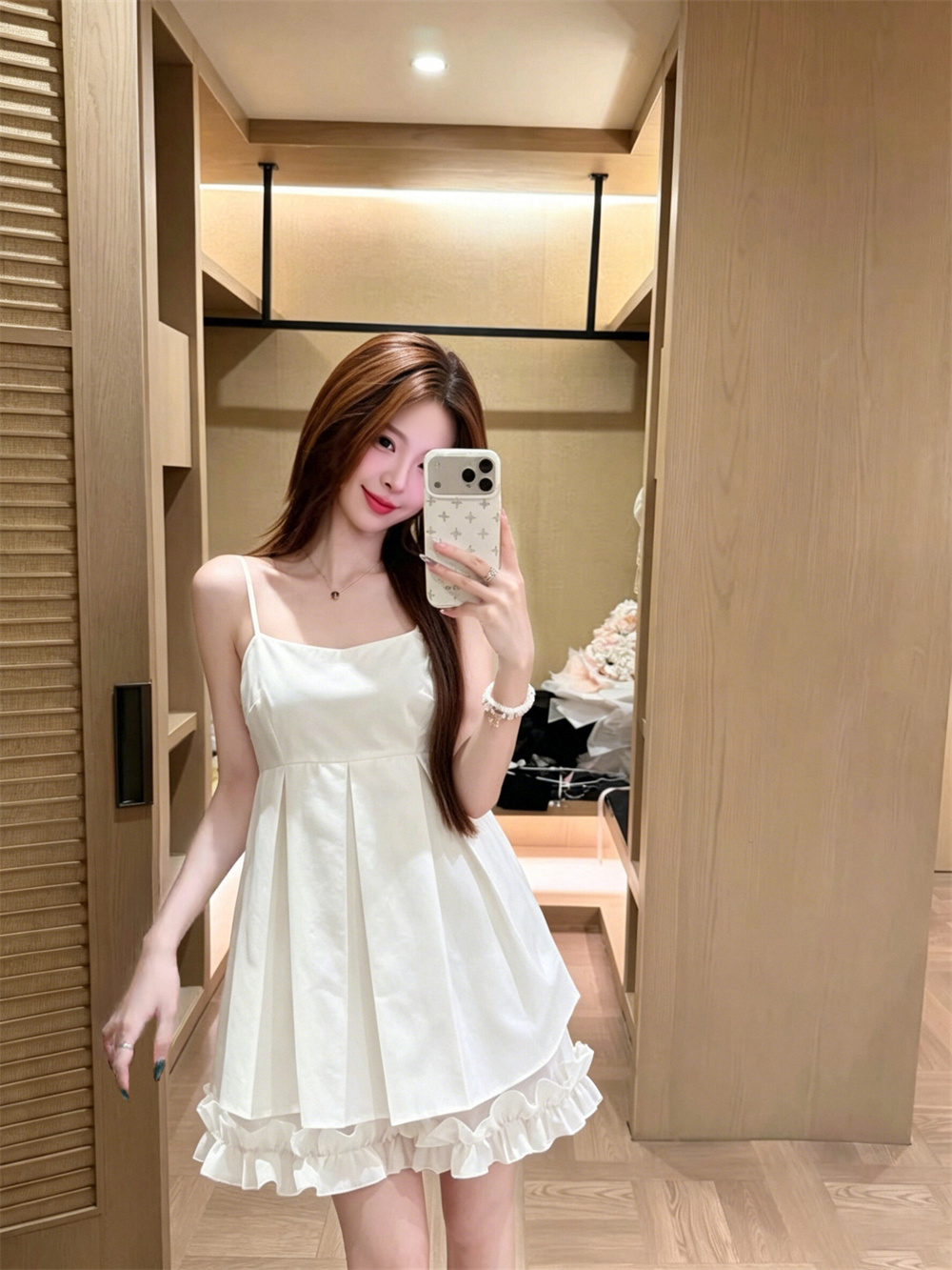실사 달콤함 인형 치마 프릴 슬립 드레스 드레스