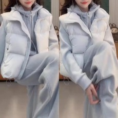 批发官图  2025秋冬季新款<b class='q'>时尚</b>显瘦气质套装女高级百搭宽松大码三件套