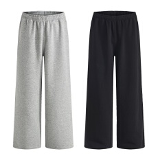 批发2025秋冬街舞<b class='q'>潮牌</b>嘻哈街头简约束脚运动裤美式休闲卫裤男女情侣裤