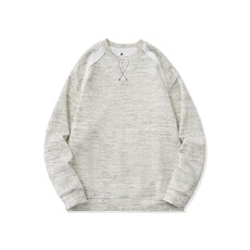 批发实拍2025秋冬新款360g重磅结构款圆领卫衣男宽松百搭长袖上衣