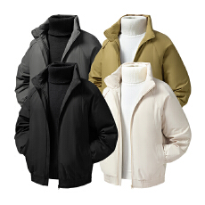 批发实拍2025冬季新款棉服男立领宽松休闲百搭锁温防风保暖<b class='q'>棉衣</b>外套