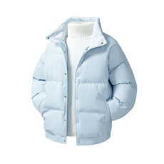 批发实拍冬季新款简约翻领棉服男宽松休闲百搭锁温防风保暖<b class='q'>棉衣</b>外套