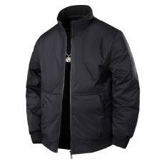 批发实拍2025冬季新国标羽绒服<b class='q'>男</b>立领韩版百搭防寒轻薄羽绒外套