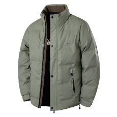 批发实拍2025冬季新款立领羽绒外套新国标羽绒服<b class='q'>男</b>简约轻薄百搭潮流