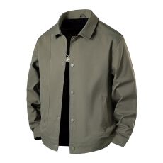 批发实拍2025冬季轻薄羽绒服男百搭翻领加厚白鸭绒新国标保暖拼接外套