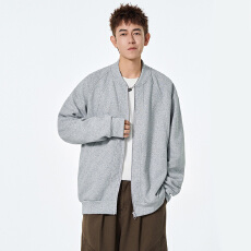 批发实拍2025秋季新款<b class='q'>开衫</b>拉链卫衣<b class='q'>男</b>棒球领潮流时尚休闲百搭上衣外套