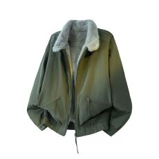 批发冬季<b class='q'>潮</b>牌复古加厚棉衣座山雕夹克外套男工装休闲内里毛绒保暖棉服