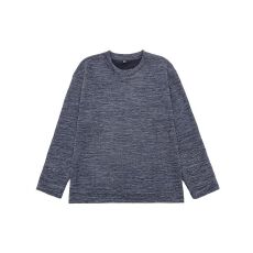 批发冬季新款加绒长袖T恤男士日系复古纯色圆领加厚保暖打底衫<b class='q'>潮</b>