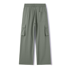 批发实拍2026夏季新款休闲锦氨面料冰爽透气薄款宽松冰丝阔腿休闲裤男