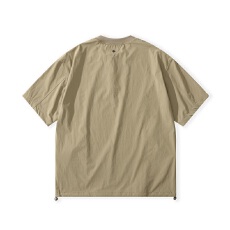 批发实拍2026夏季新款圆领半纽扣短袖男薄款T恤透气凉感潮牌上衣