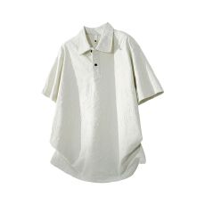 批发实拍2026夏季新款POLO衫短袖男翻领提花纹理体恤百搭休闲潮牌重磅