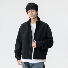批发实拍2026秋季<b class='q'>新款</b>美式飞行<b class='q'>夹克</b>外套男户外冲锋衣防水休闲通勤衣服