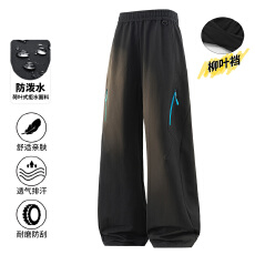 批发实拍秋冬新品潮牌户外美式机能登山裤百搭防水冲锋裤宽松休闲裤