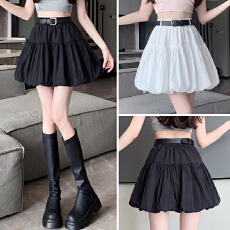 批发实拍 2026新款花苞裙女春夏高腰显瘦<b class='q'>蓬蓬</b>裤a字休闲泡泡灯笼短裤