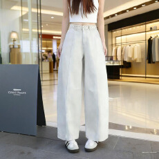 批发新款夏宽松大码<b class='q'>哈伦</b>裤老爹裤民族风宽松女牛仔裤