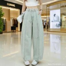 批发新款夏宽松大码<b class='q'>哈伦</b>裤老爹裤民族风宽松女牛仔裤