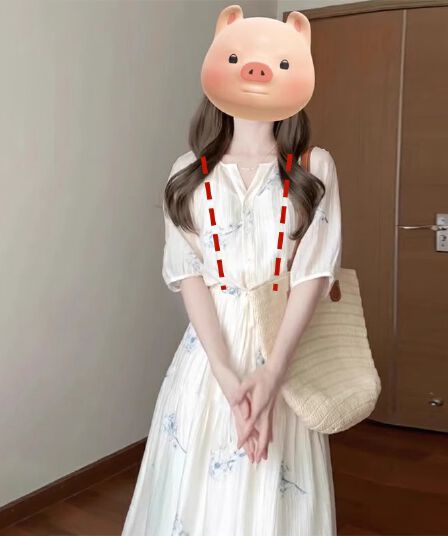 모유 수유 2026 새로운 프랑스식 아름다운 꽃무늬 드레스 여름 부드러운 바람 고급 절묘한 품격 모유 수유 용 치마