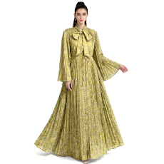 批发三宅褶皱 零束缚 提花二穿<b class='q'>连衣裙</b>