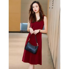 批发连衣裙女轻奢高级感西服内搭<b class='q'>西装</b>套装裙吊带裙法式无袖背心裙