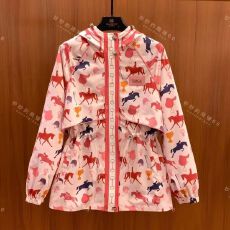 批发小香风民族粉色高贵长袖时尚印花年轻外穿春秋季2025新款宽松型