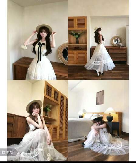 루이 茜 웨이 Sher S 소녀 규칙 봄 여름 천 금빛 바람 오리지널 디자인 반신 스커트 r66596h