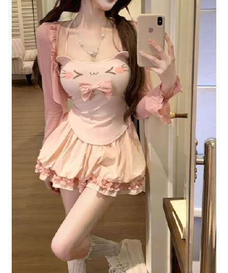 루이 茜 웨이 Sher S 새끼 고양이 데이트 기억하다 귀여운 바람 lolita 하녀 로드 중 루오 치마 드레스 r2718-1l