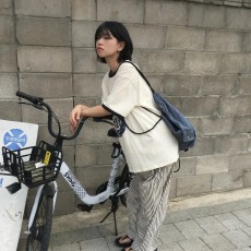 批发中性夏季<b class='q'>雪纺</b>条纹<b class='q'>裤</b>