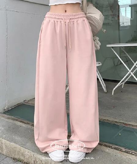 재스민 풍선 조거 바지 하이웨이스트 슬림해 보이는