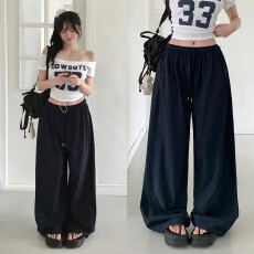 批发清凉阔腿裤 短中长款 <b class='q'>男</b>女通用大码