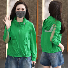 批发夏装短款防晒衣外套女装2026新款休闲防晒服百搭开衫小个子