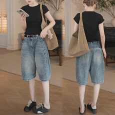 批发洋气<b class='q'>韩版</b>时尚设计感套装女2026夏季新款温婉大方上衣休闲裤