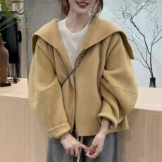 批发2026秋新款韩系休闲设计感大翻领外套女<b class='q'>通勤</b>百搭洋气显瘦潮流上衣