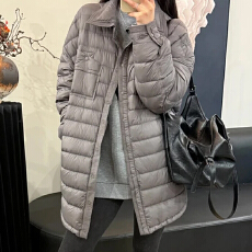 批发2025秋季新款翻领设计感外套女<b class='q'>韩版</b>时尚高级感纯色小众洋气上衣