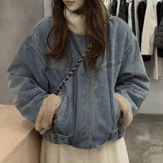 批发运动休闲通勤风长袖棉服2025时尚气质小个子韩版显瘦<b class='q'>百搭</b>潮流外套