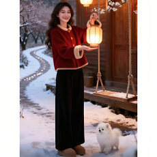 新中式国风短外套新款今年流行爆款高级感复古潮流显瘦设计感上衣