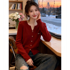 批发韩版时尚纯色高领加厚毛衣女2026秋冬新款小个子短款长袖针织衫