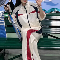 批发韩系一整套穿搭女2026<b class='q'>春</b>秋新款时尚简约风长袖外套阔腿裤减龄套装