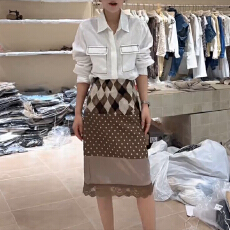 批发韩系<b class='q'>休闲</b>风时尚潮流<b class='q'>套装</b>女2026年春秋新款慵懒简约上衣裙子两件套