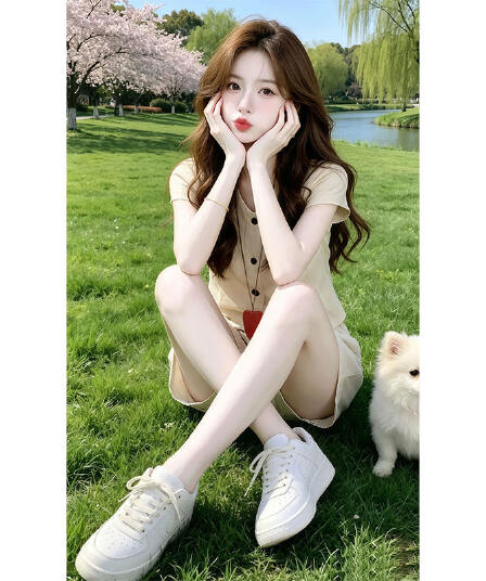 향기로운 듀오 고급 센스 연령 감소 셔츠 반바지 투피스 세트 2026 여름 새로운 여성 의류 패션 세트