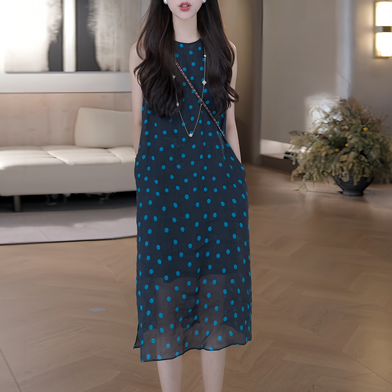 배색 디자인 센스 프랑스식 치마 2026 여름 새로운 작은 대중 Chic 새로운 품격 일상 착용 가져 가라. 드레스
